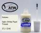 Preview: Subaru, Satin White Pearl Tricoat, 37J / EH6: 20ml Lackstift, von ATW Autoteile West.